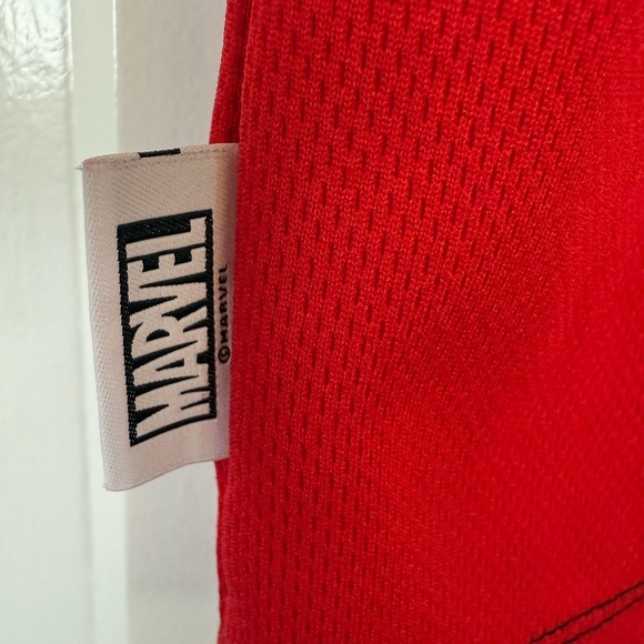 Marvel Disney Our Universe Red and Black Baseball Jersey Size XS - Picture 10 of 12